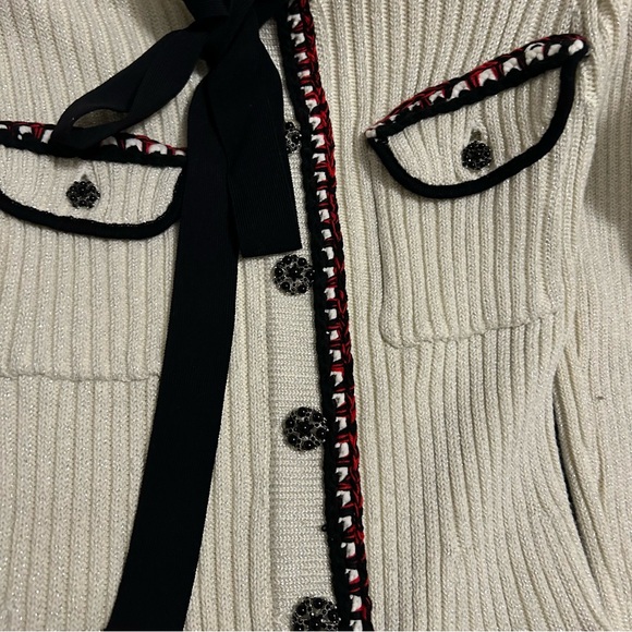 Self-Portrait Lurex Knit Dress - Picture 12 of 14